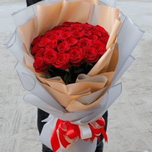50 STEMS RED ROSES