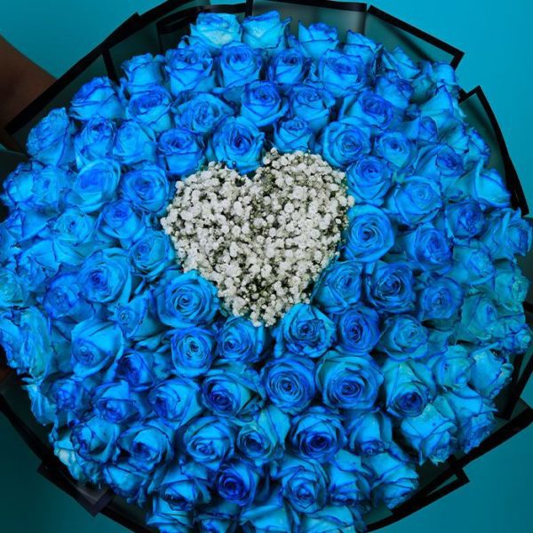 order blue roses online in oman same day delivery