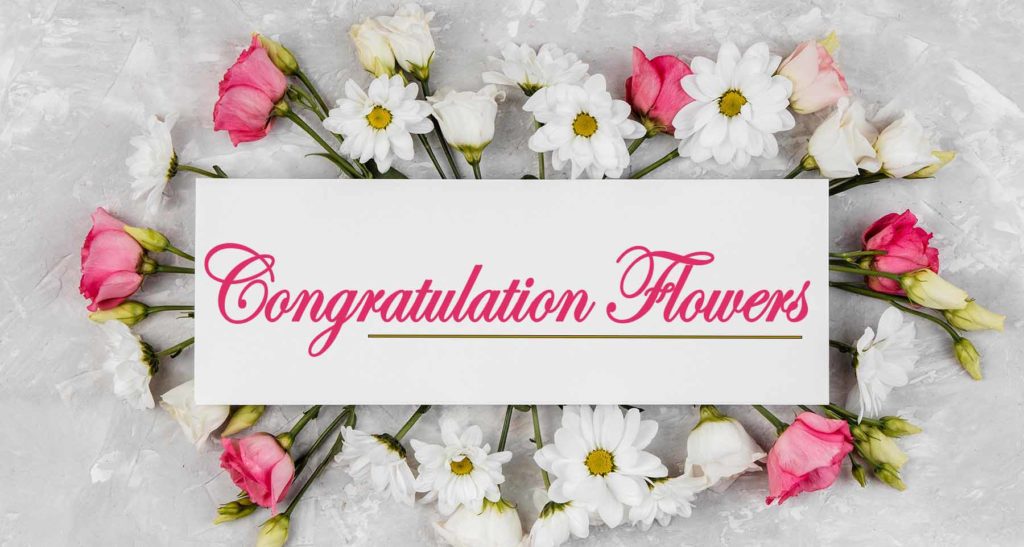 Congratulation Flowers bouquet online oman