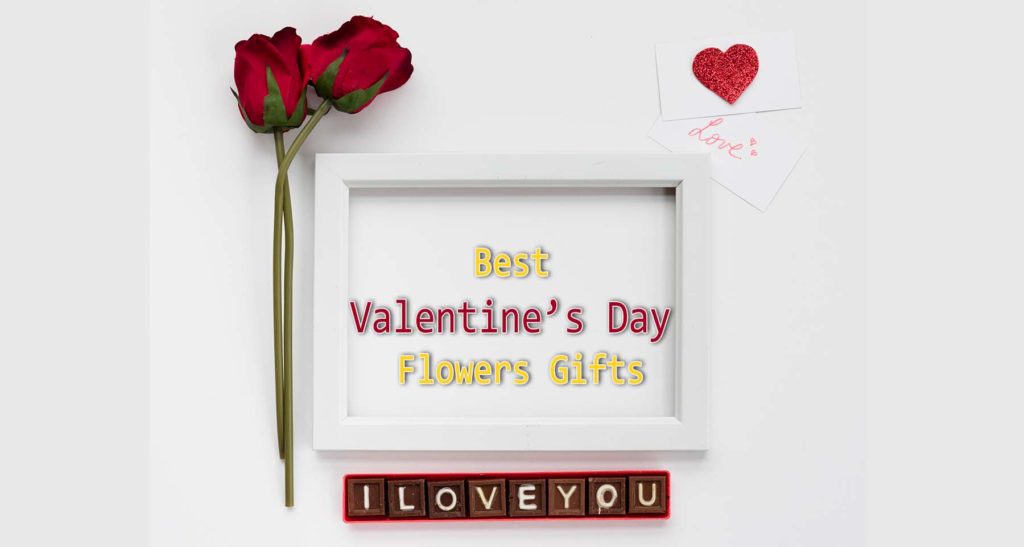 Valentine's day flowers and gifts image