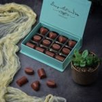 box of 12 Cacao Chocolate bonbons