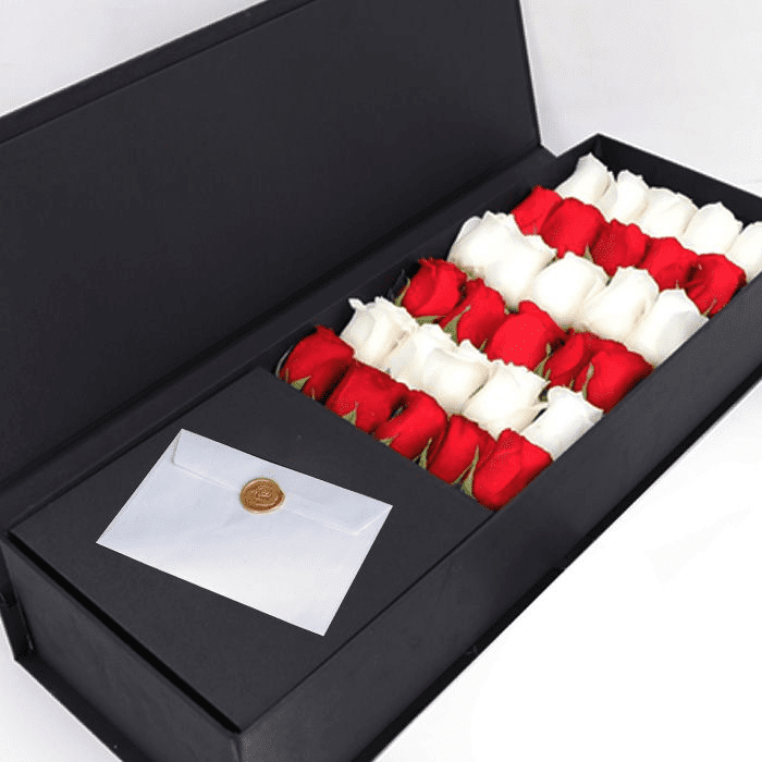 Bouquet of Flowers with a Message Card: