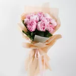 Pink Peonies Flowers Bouquet