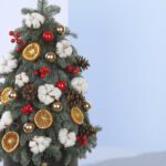 2 Elegant Christmas Mini Tree