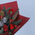 2 (Red & Silver Holiday Bouquet